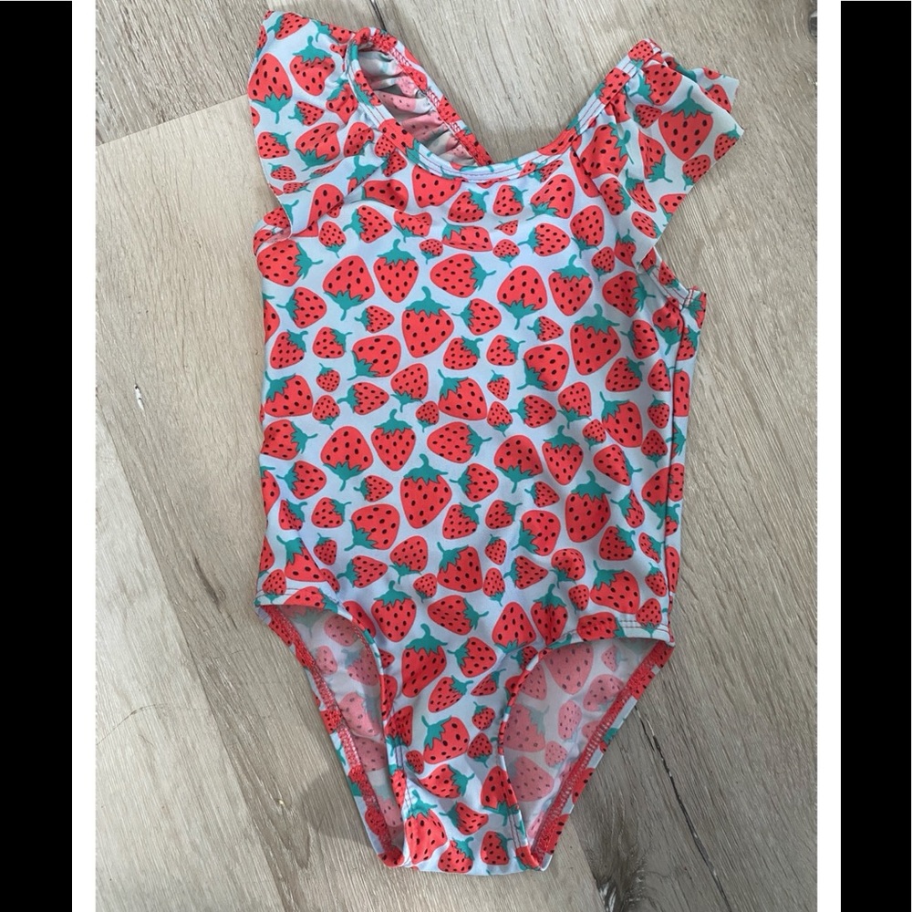 Cat & jack swimsuit strawberry 2T
